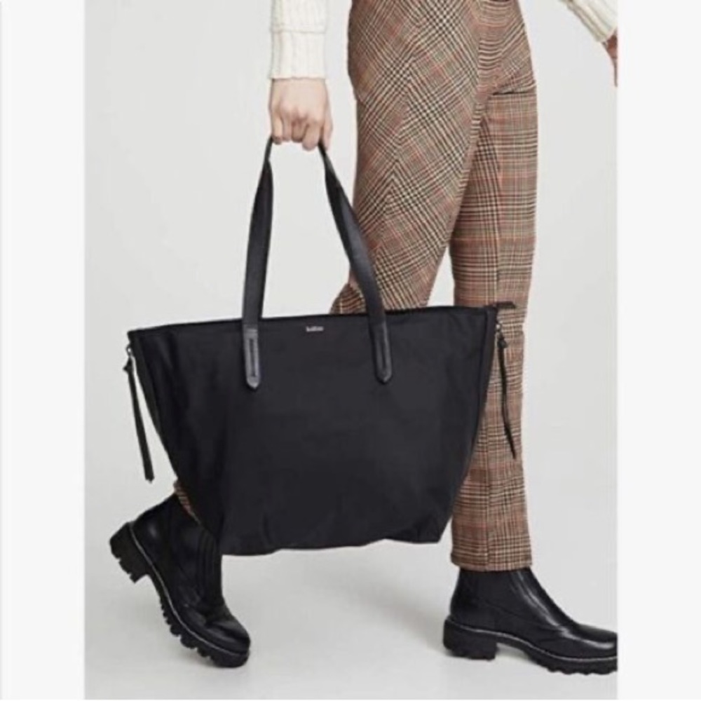 Botkier | Canvas Leather Trim Zip Tote Bag